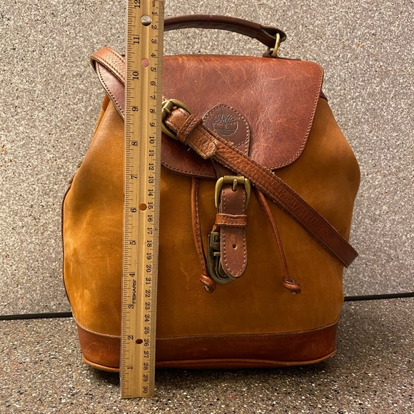 Timberland Leather Crossbody Backpack Bag
